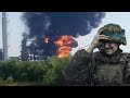 ANOTHER ONE! UKRAINE ATTACKED HUGE RUSSIAN POWER PLANT AND THE 14th REFINERY THIS YEAR || 2024