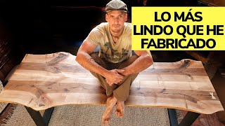 Una Mesa Muy ESPECIAL  BEAUTIFUL Wooden Desk