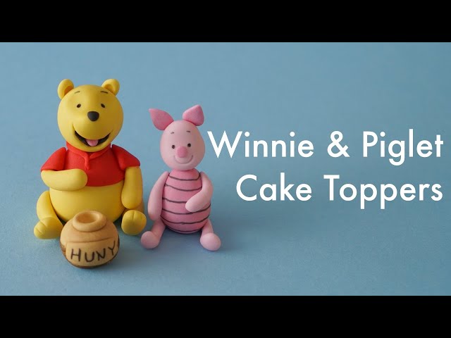 Large Winnie the Pooh Cake Topper Edible Fondant