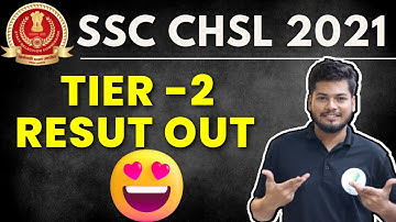 SSC CHSL 2021 Tier 2 Result Out😍😍 | By- Abhishek Sir🔥🔥