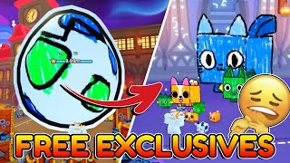 WHAT! Free Exclusive Eggs in Pet Simulator 99 Next Update! 😱