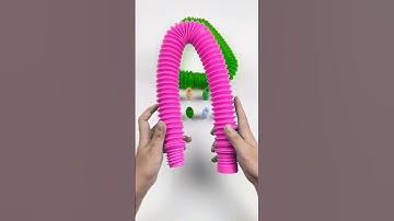 Relaxing Voicing and color changing of pop tube #asmr #creative #satisfying#relaxing #voicings