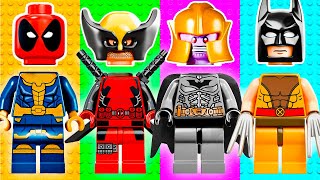 Lego Superheroes Wrong Heads Top Wrong Superheroes Puzzle Can You Guess?