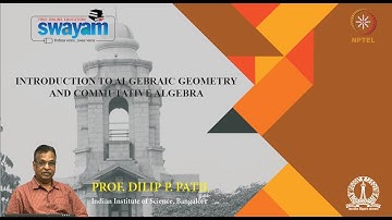 noc20 ma20 lec44  Proof of Zariski’s LemmaHNS 3