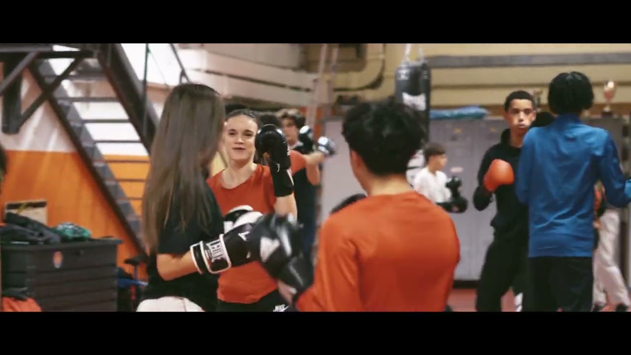 La Savate Boxe Française au Stade Clermontois Maison des Sports à Clermont Ferrand.