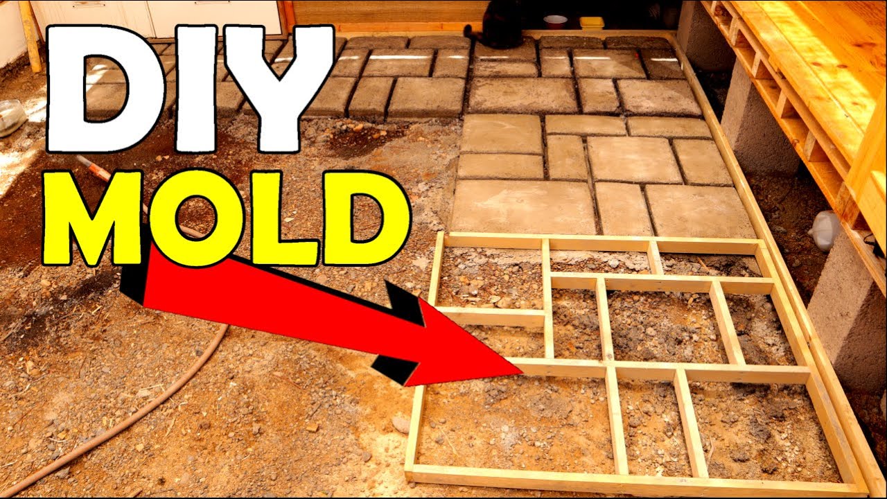 How to Make a Wooden Mold For Concrete Pavers Like a Pro (S1 Ep18) - YouTube