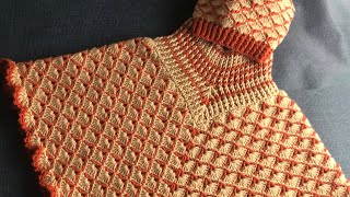 Easy Crochet Poncho/ Kids to Adults Crochet Poncho/Craft & Crochet Pattern 3323