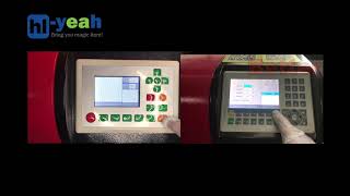 DSP Ruida RDC6445 system operated easier than RDC6442