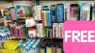 FREE BACK TO SCHOOL SUPPLIES DOLLAR TREE AND TARGET