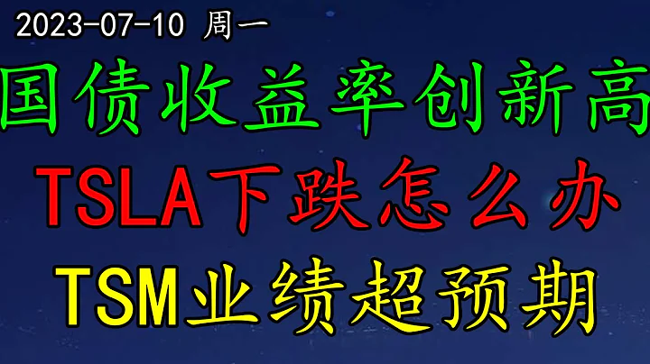 美股 歷史上國債收益率創新高，發生過哪些危機？大空頭：別指望業績推動上漲！TSLA下跌怎麼辦？NVDA跌不動？TSM：Q2業績超預期！抄底股繼續暴漲！FUBO、QS、DKNG、SOXL、AFRM、SE - 天天要聞