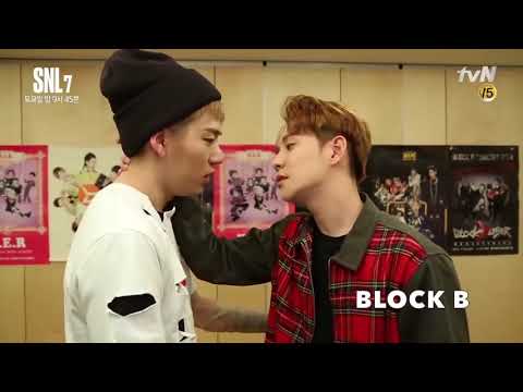 Kpop idols kissing scene moments