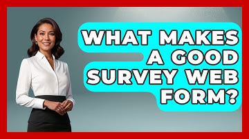 What Makes A Good Survey Web Form? - Graphic Design Nerd
