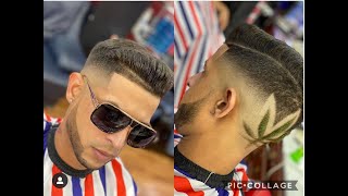 💈Learn to make a marijuana leaf in your hair 💈 Barbershop