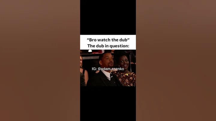 Will Smith slaps Chris Rock but it’s an English anime dub #voiceactor #anime