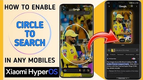 How To Enable Google Circle to Search in Xiaomi Mobiles | Google Circle Works on any Device | Tamil