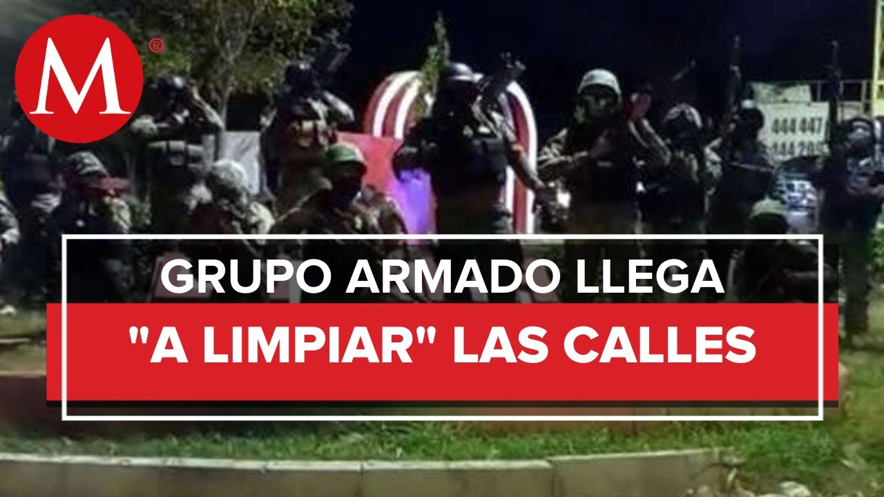 Comando Armado ingresa a la delegación de La Pila en San Luis Potosí