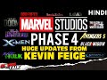 MCU Phase 4 - Huge Updates Revealed By KEVIN FEIGE [Explained In Hindi]