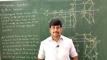 18 - Orthographic projection of pentagonal lamina #1 - Module 2 - Engineering Grap. by GURUDATT.H.M.