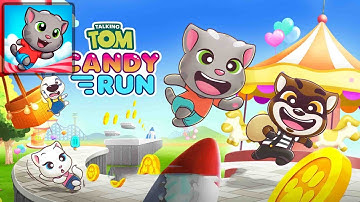 Talking Tom Candy Run - Mobile Gameplay Walkthrough Part 3 (iOS, Android)
