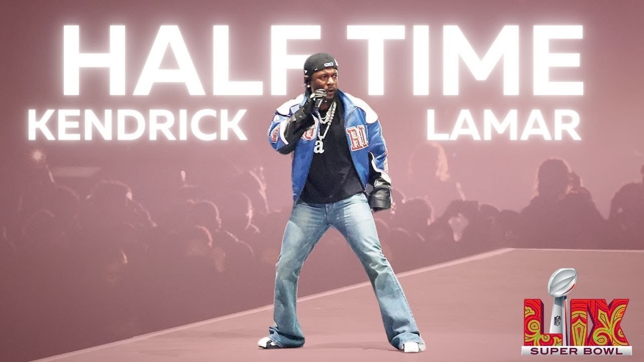Superbowl Halftime Show // Kendrick Lamar Full Performance