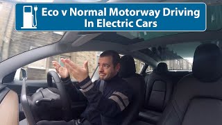 Electric Cars - Motorway Speeds (Range Differences)