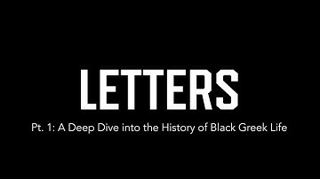 Letters - Part 1: A Deep Dive into the History of BGLOs