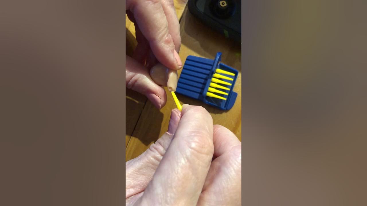 How to change Starkey Hear Clear Wax Guard Filter in Custom Hearing Aid YouTube