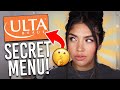 ULTA'S SECRET MENU! Makeup You Dont Know About!