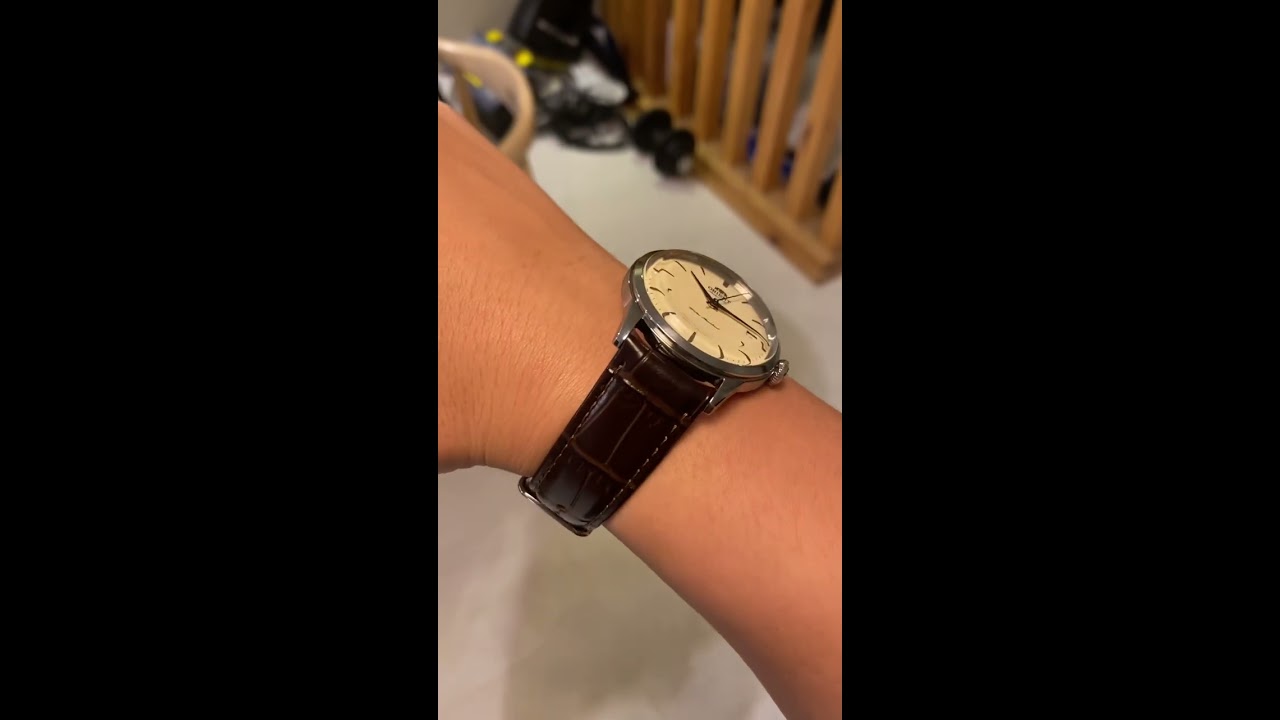 Orient Bambino 38mm Wrist Turn Roll Shorts Watch Jdm Vintage