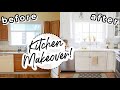 DREAM KITCHEN MAKEOVER! | Cozy Farmhouse Kitchen Decorate with Me!