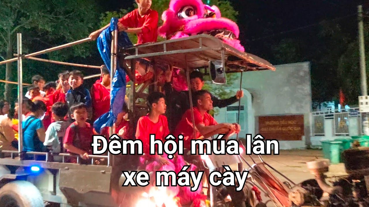 Đêm hội múa lân xe máy cày vòng quanh phố núi® Krông Ana | Đăk Lăk. Đêm 3.