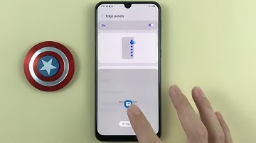How to use edge panel to split screen on Samsung M31 Android 12