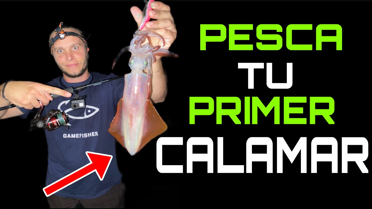 Cómo se pesca el calamar con caña, by Fórmula Pesca