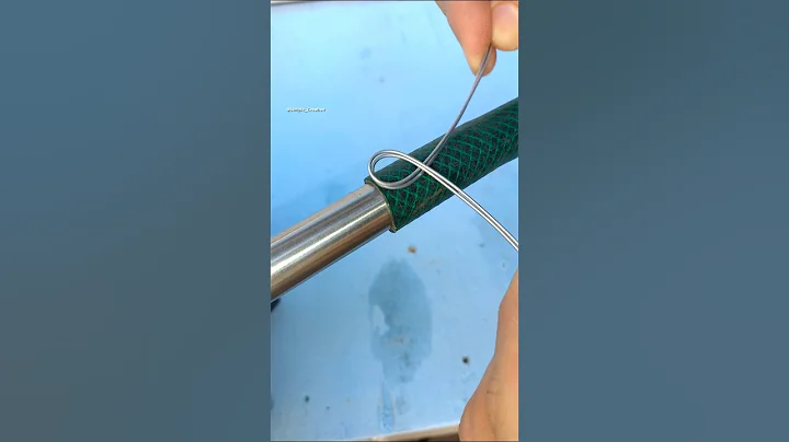 How to Make Your Own Strong Hose Clamp Out of Wire #shorts #diy #tips #handmade