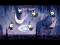 Hollow knight  speedrunner vs 4 hunters on steel soul again