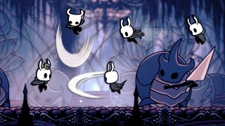 Hollow Knight  Speedrunner vs. 4 Hunters on Steel Soul AGAIN