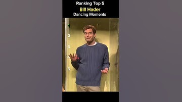 Ranking Top 5 Bill Hader Dancing Moments #billhader #snl #memes
