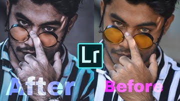 Lightroom Amazing Dark Portrait Color Effect | Best Dark Background Editing | Lr Mobil