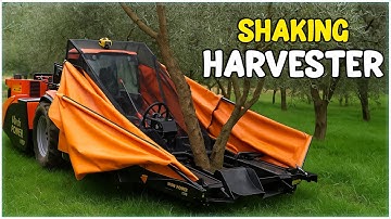 SHAKING Fruit Tree Harvesting Machine