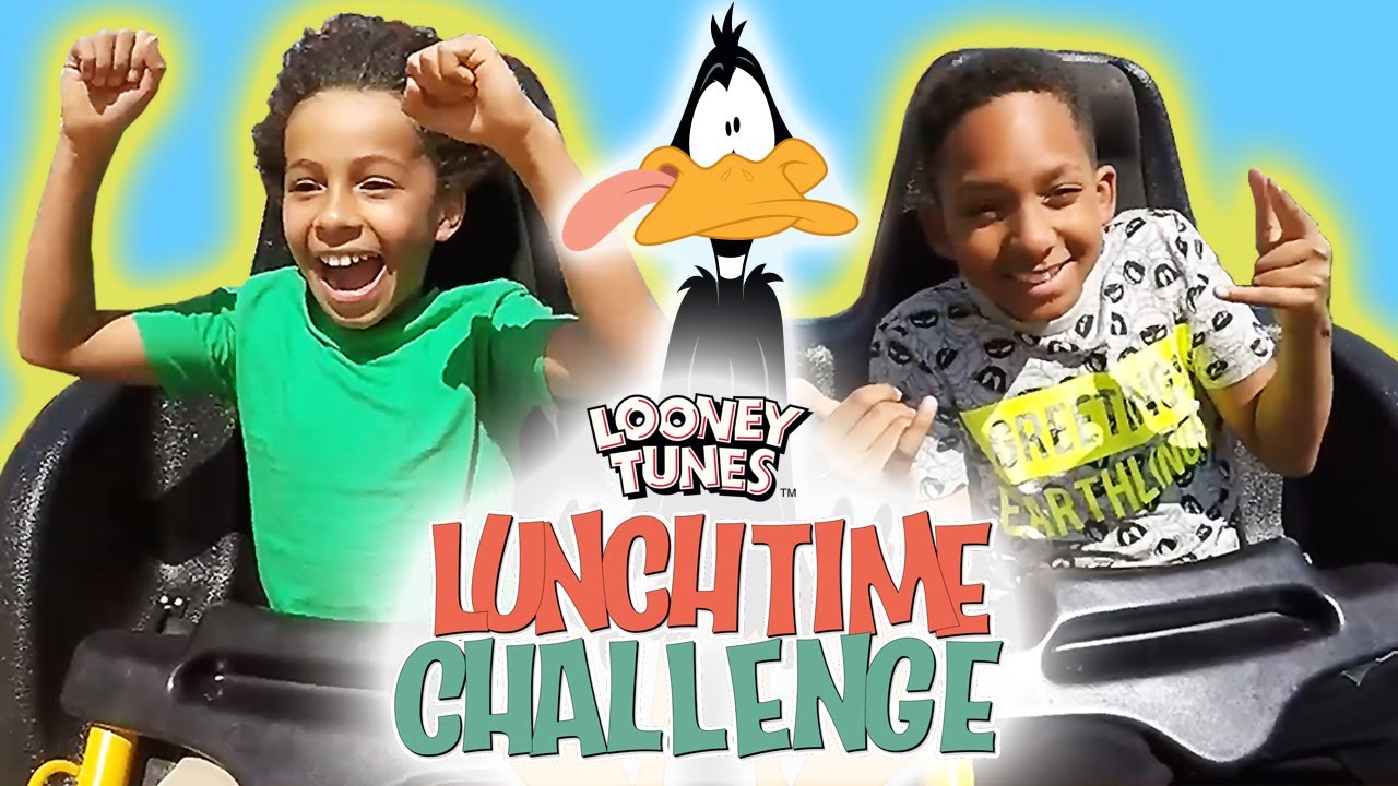 Six Flags Scavenger Hunt | Looney Tunes Lunchtime Challenge | WB Kids