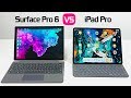 2018 iPad Pro vs Surface Pro 6