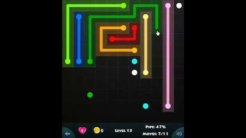 11 × 11 MANIA LEVEL 15 - FLOW GAME ON FACEBOOK Connect the dots