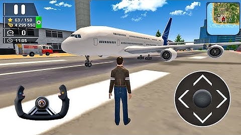 Airplane Flight Pilot Simulator Game #gameplay