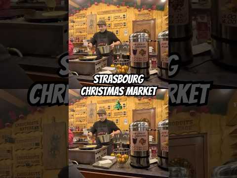 أجواء سوق عيد الميلاد في ستراسبورغ ستراسبورغ عيد الميلاد