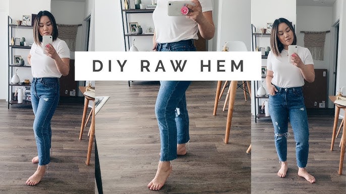 ALL ABOUT THE FRAYED HEM JEANS ~ DIY YOUR OWN PAIR! – All Style Life