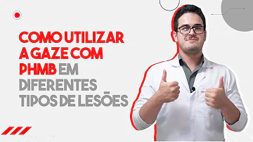 Como fazer um curativo com gaze?