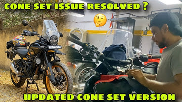 Cone Set Issue Resolved ?🤔 | Updated Cone Set Version Of Himalayan 450 | Royal Enfield
