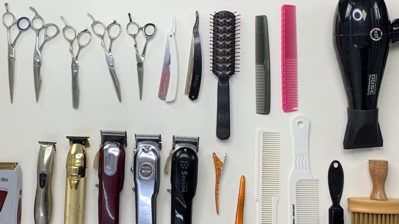 MIS HERRAMIENTAS DE BARBERO ️💈 #barber #herramientas #tutorialbarberia