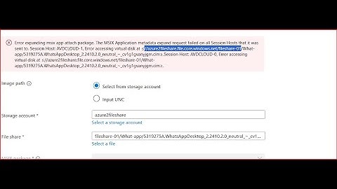 Troubleshooting Azure AVD: Resolving MSIX App-Attach Error [Step-by-Step Guide]