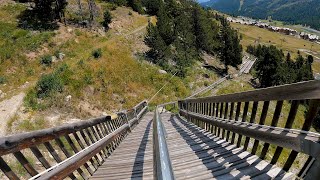 LUGE D'ÉTÉ - MONTGENEVRE (Plus longue de France)